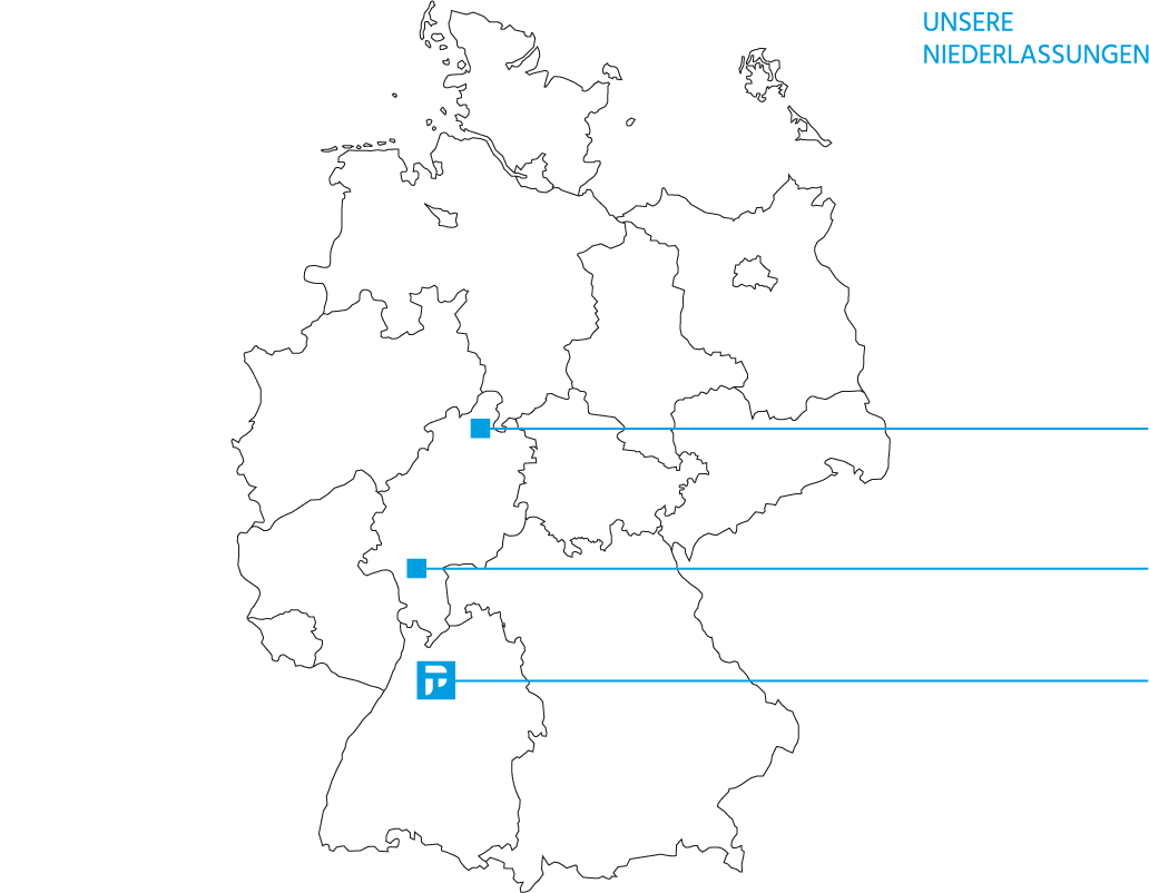 Schnittpunkt Niederlassungen